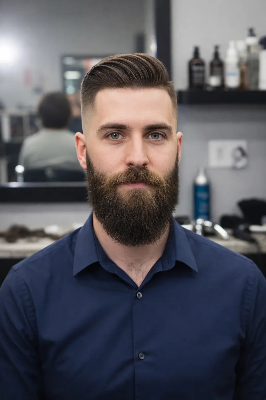 After Hair Cut At US Hairline Salon