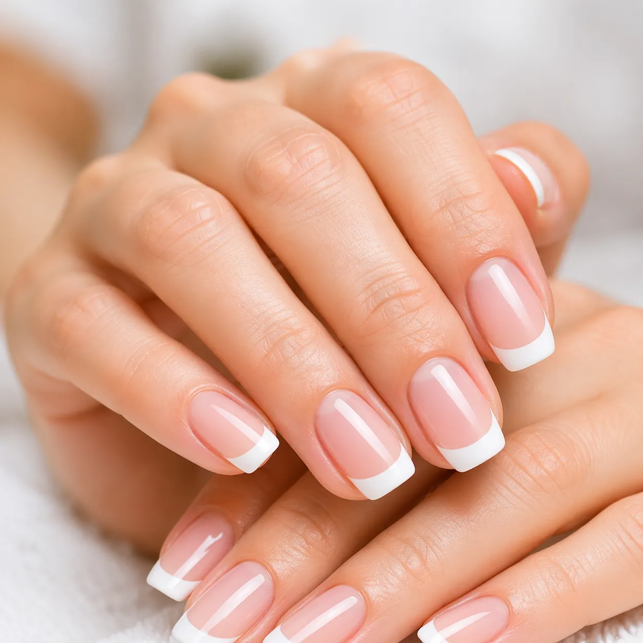 After Manicure and Pedicure At US Hairline Salon