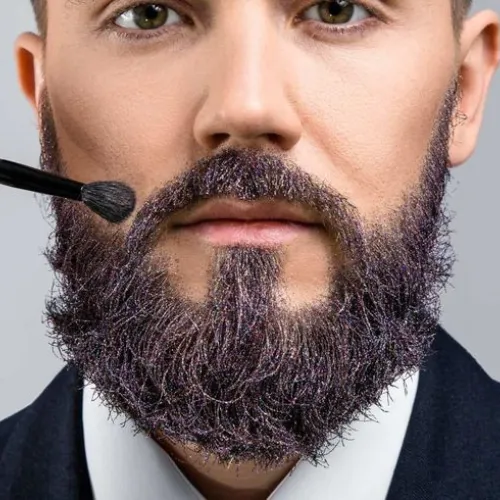 Beard Color (Application Only) At US HAirline Salon