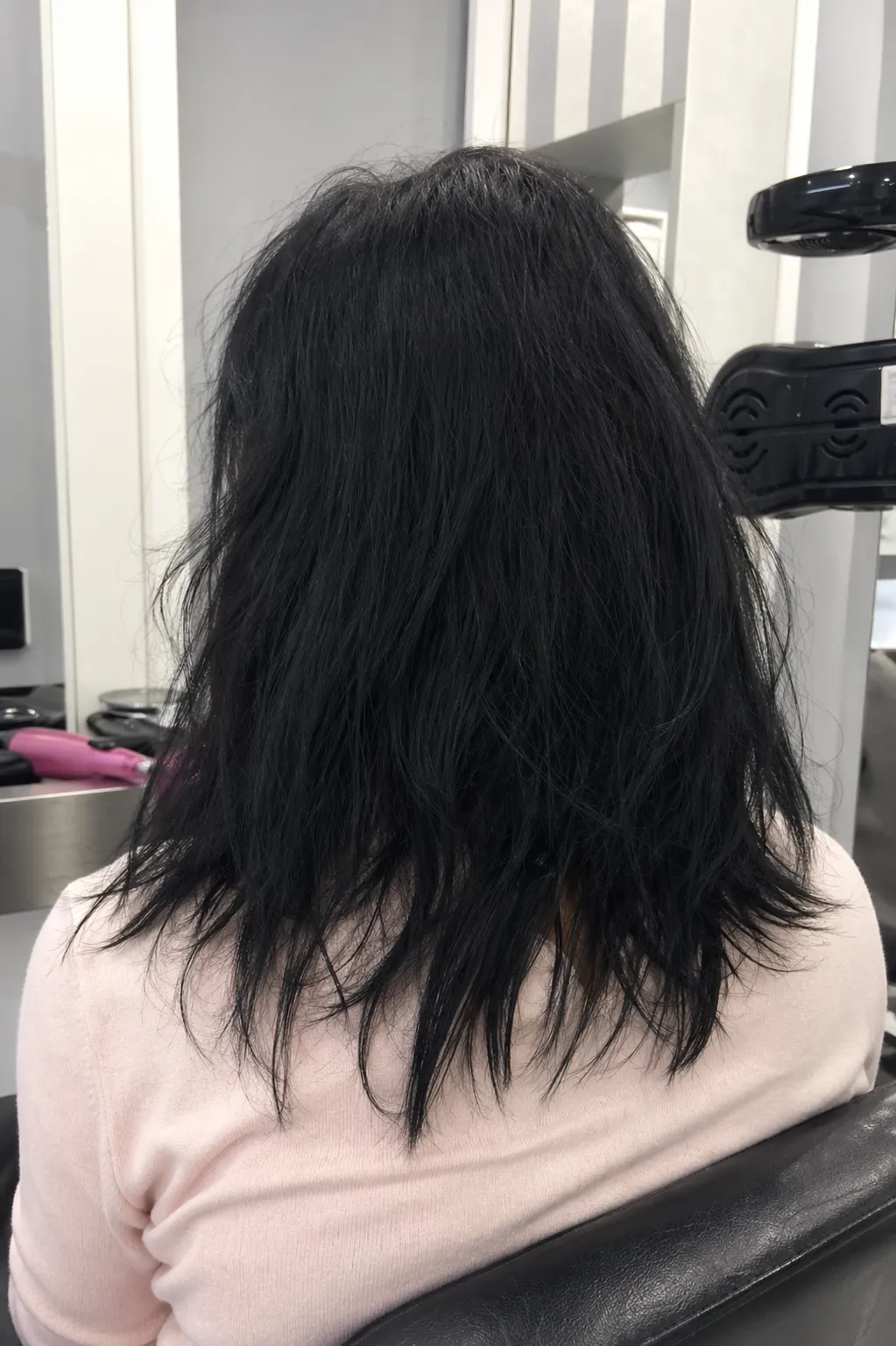 Before Hair cut At US Hairline