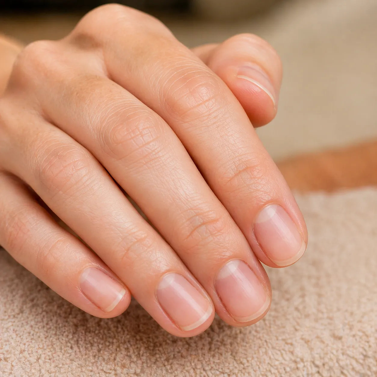 Before Manicure and Pedicure At US Hairline Salon