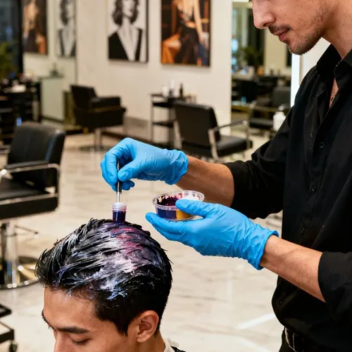 Hair Color(Application Only) At US Haiorline Salon
