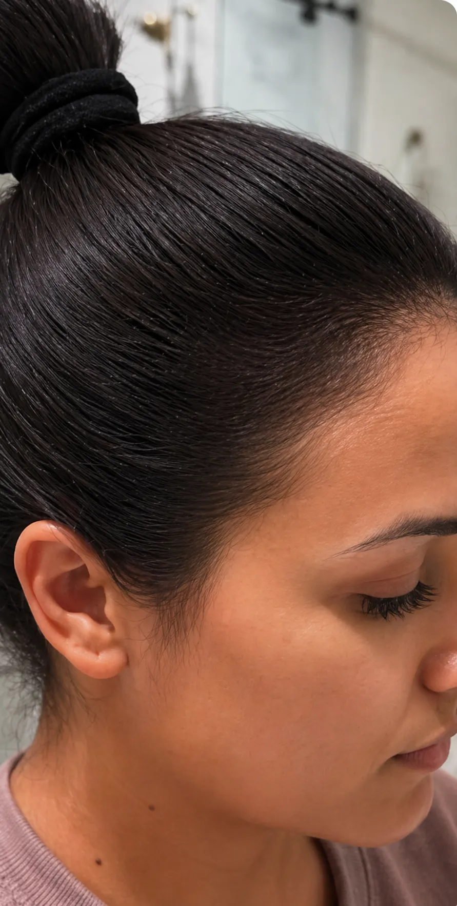 Hair Patch for Women After Transformation At US Hairline Salon