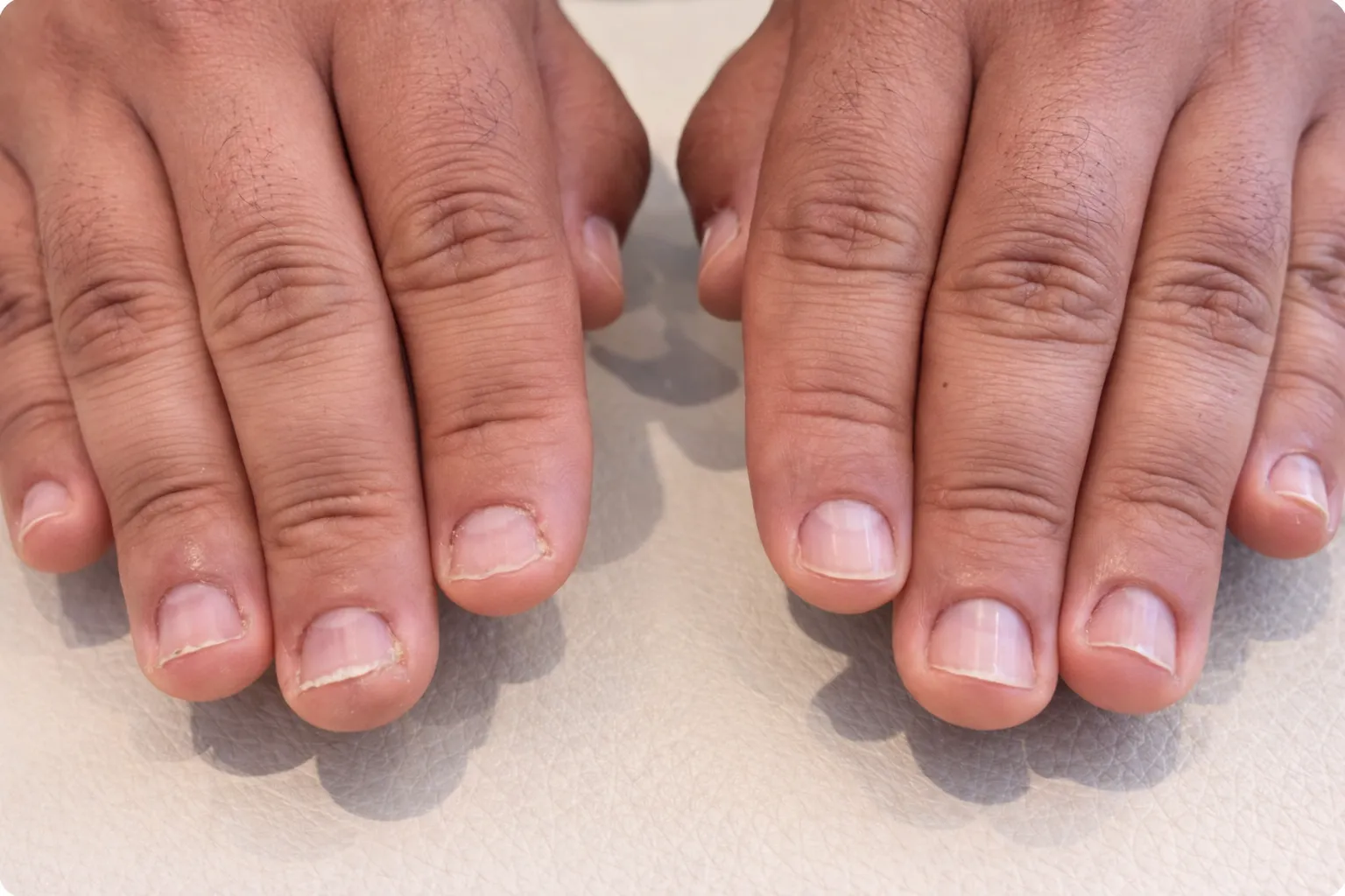 Manicure and Pedicure Services for Men After Transformation At US Hairline Salon