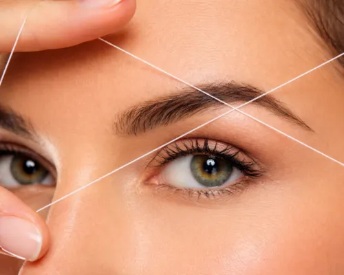 Threading Services For Women At US Hairline Selon