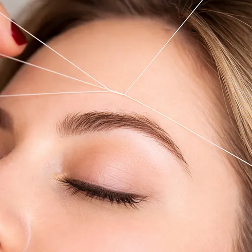 Forehead Threading