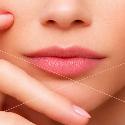 Lower Lip Threading