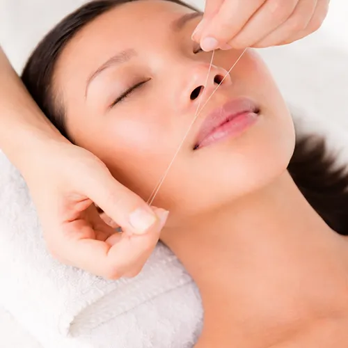 Upper Lip Threading