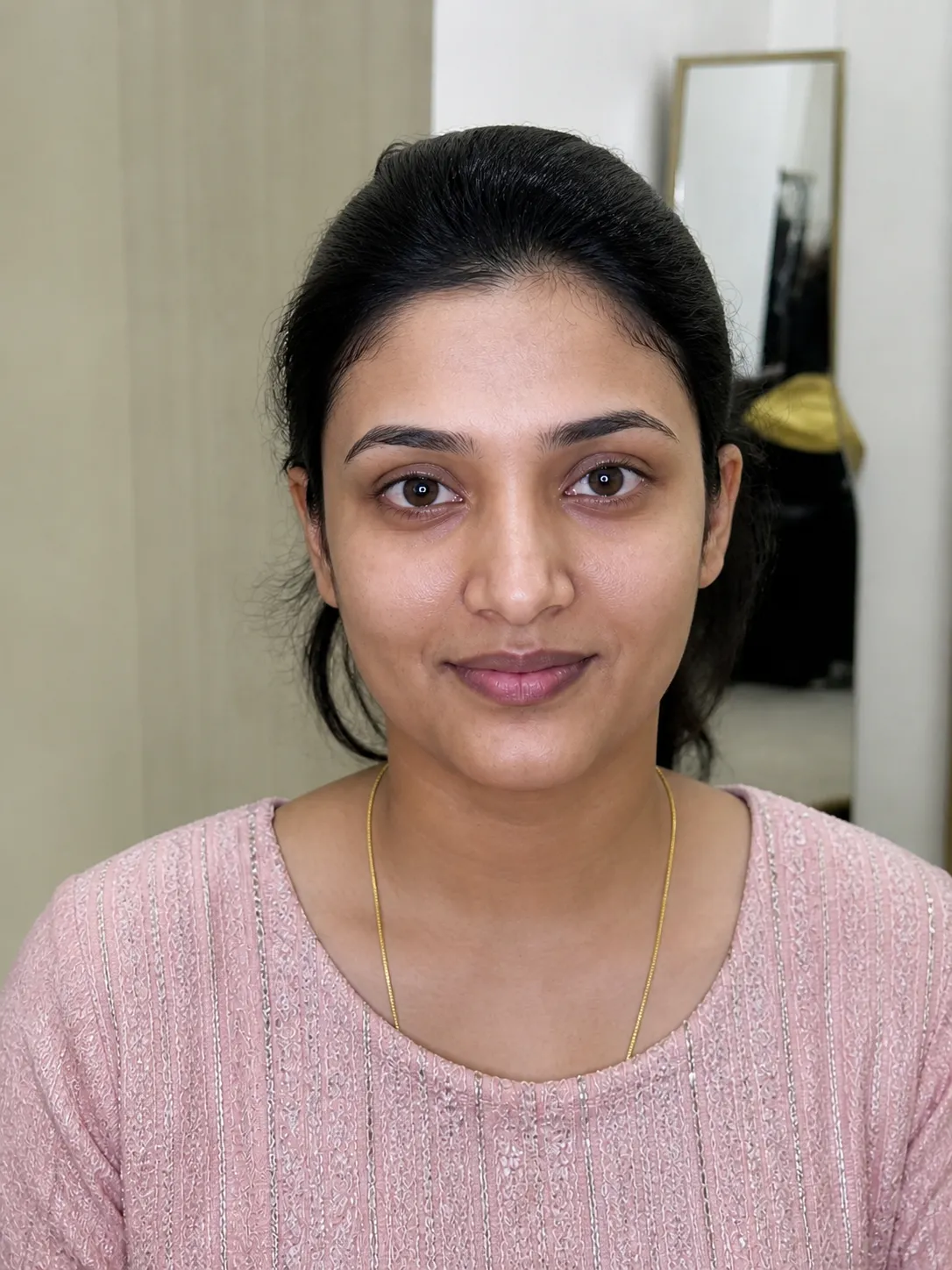 Bridal Makeup Look before