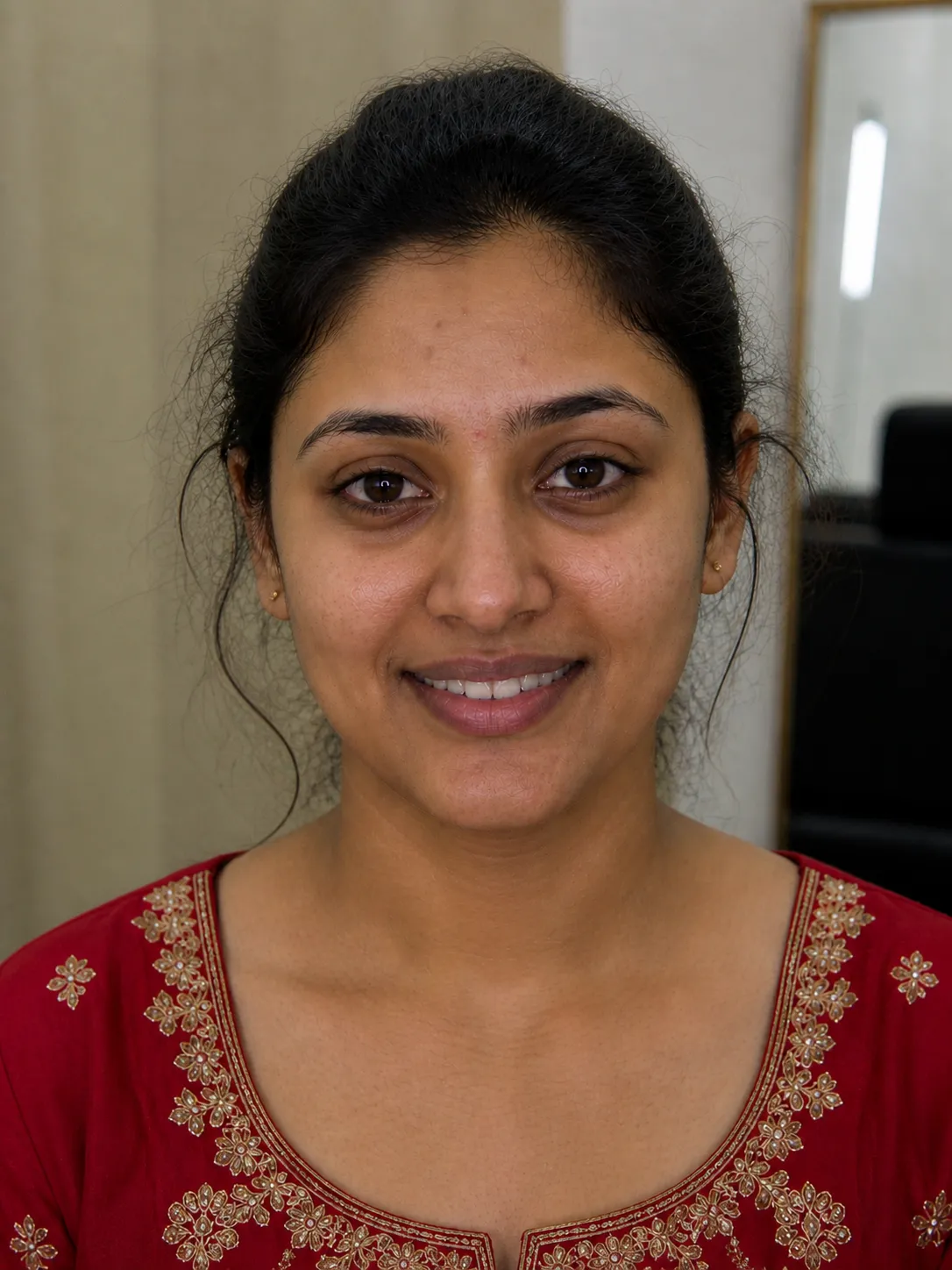 Pre Bridal Before facial and cleanup image