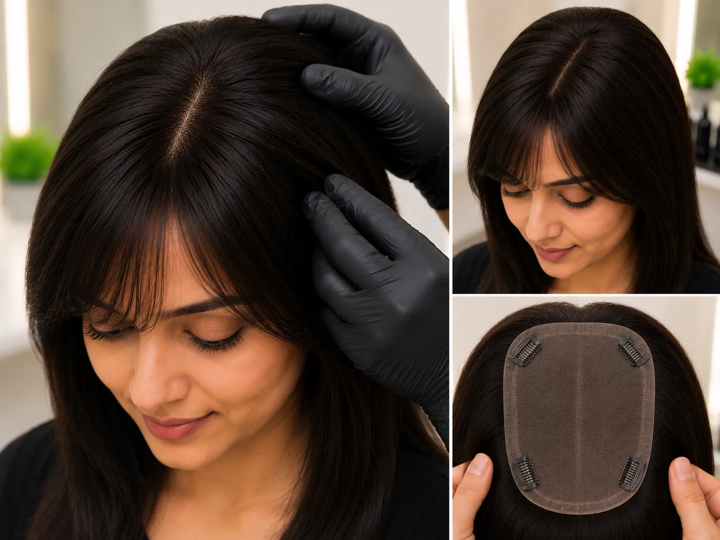 Synthetic Hair Topper