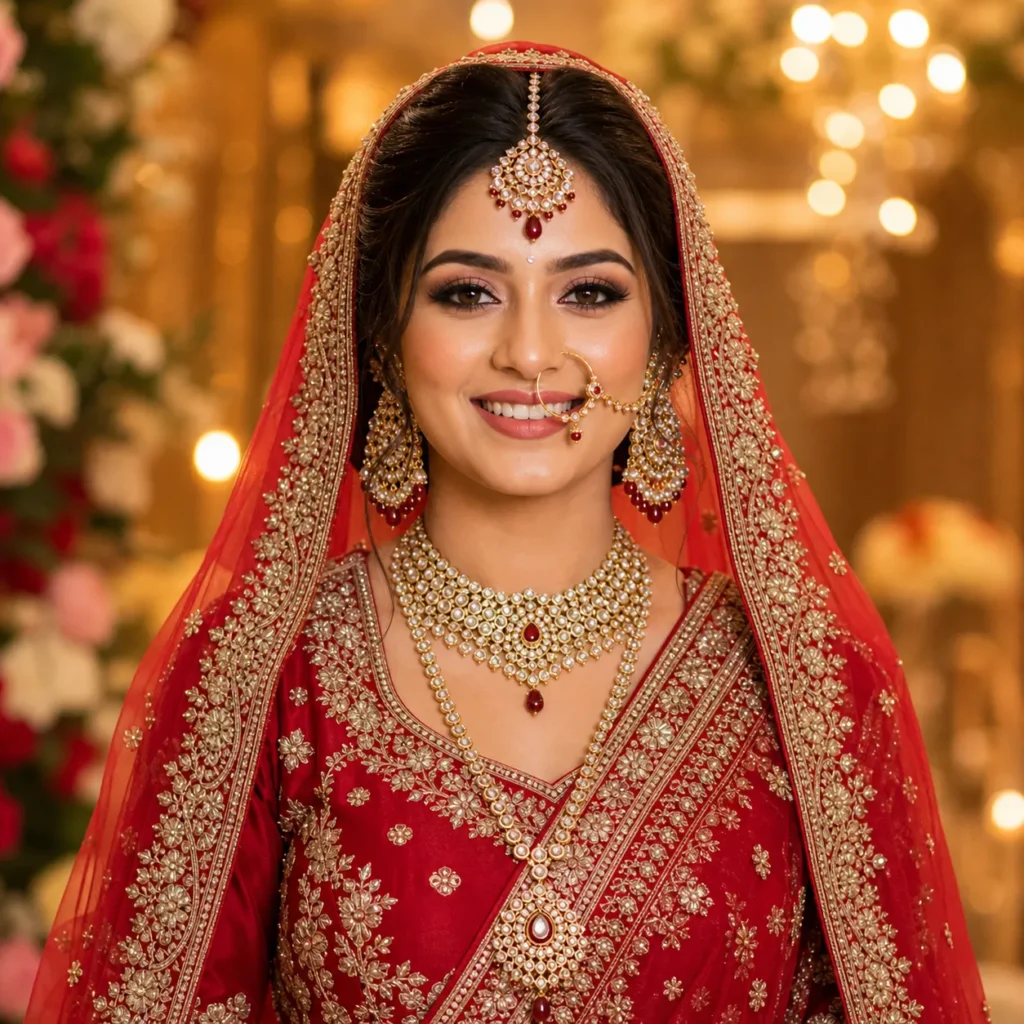 premium Bridal Makeup Look